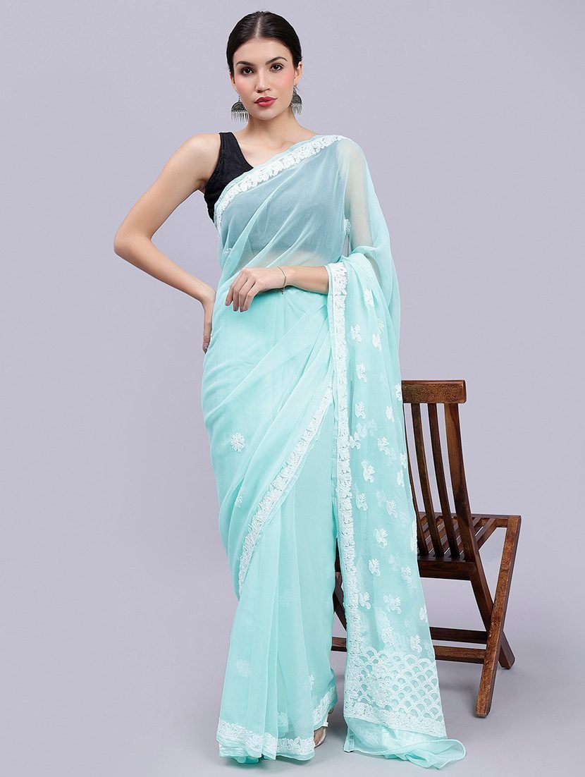Designer Festive Gorgeous  Saree with unstitched blouse for Women