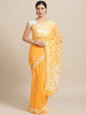 Designer Festive Gorgeous  Saree with unstitched blouse for Women