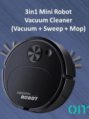 3 in 1 USB Smart Sweeping Robot Vacuum Cleaner Rechargeable Mopping Wireless 1500Pa Robotic Vacuum Cleaner For Home