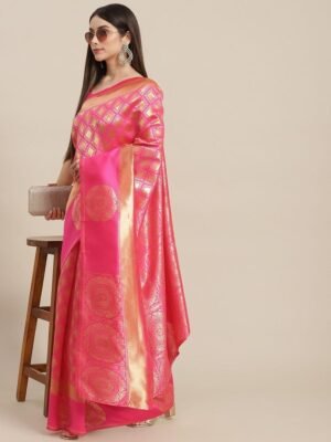 Beautiful women's saree with blouse