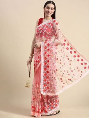 Beautiful women's saree with blouse