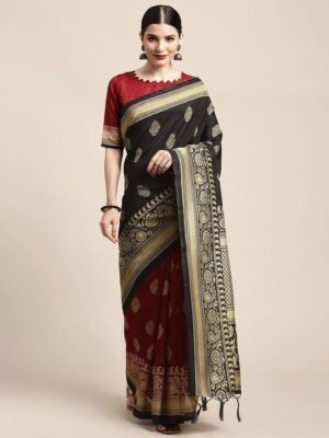 Beautiful women's saree with blouse