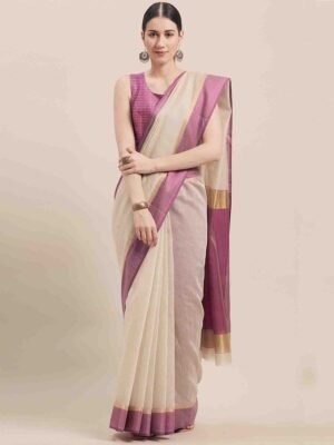 Beautiful women's saree with blouse