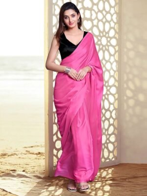 Beautiful women's saree with blouse