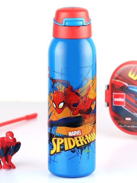 Tennessine Best Quality Cartoon Design 2 in 1 Sipper Water Bottle for school Kids Toddlers with Lock cap