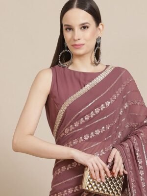 Pure Georgette Saree
