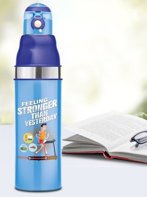 Tennessine Best Quality Cartoon Design 2 in 1 Sipper Water Bottle for school Kids Toddlers with Lock cap