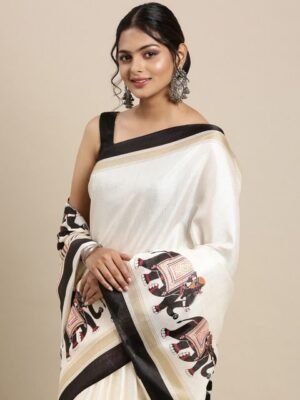 Pure Georgette saree