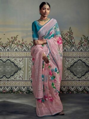 Banita alluring saree