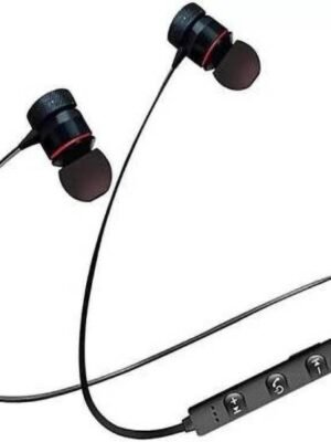 Wireless Earphone Neckband Headphones With Mic