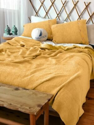 King Size Cotton Double Bedsheet With 2 Pillow Cover (Pack of 1)