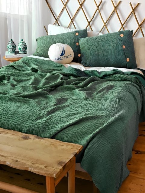 King Size Cotton Double Bedsheet With 2 Pillow Cover (Pack of 1)