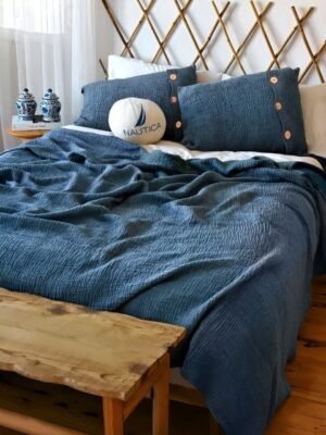 King Size Cotton Double Bedsheet With 2 Pillow Cover (Pack of 1)