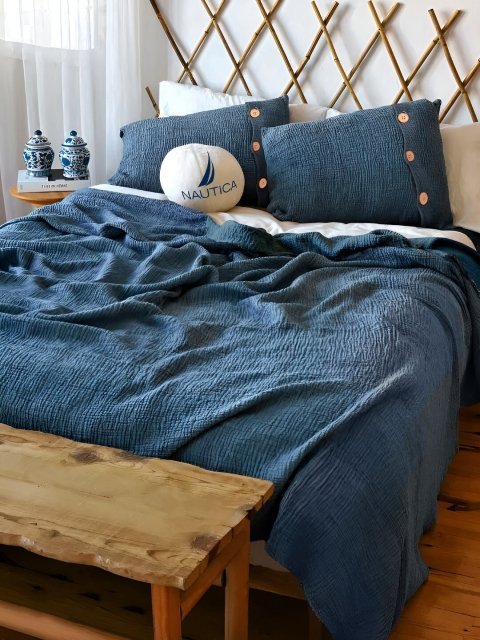 King Size Cotton Double Bedsheet With 2 Pillow Cover (Pack of 1)