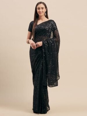 Pure Georgette saree