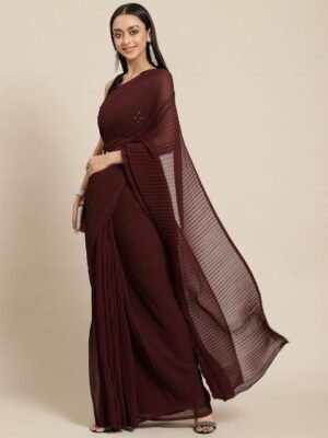Pure Georgette saree