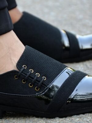 Aadi - Black Men's Formal Shoes