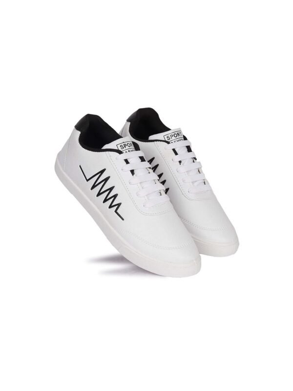 Aadi Outdoor Causal Shoes - White Men's Sneakers - Image 2