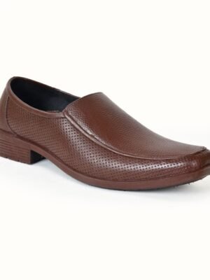 Ajanta - Brown Men's Slip On Formal Shoes