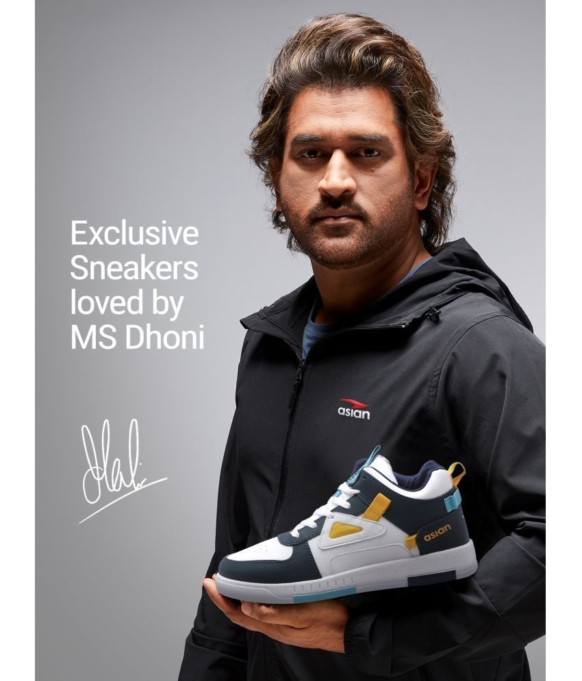 ASIAN TARZAN-11-BIG Navy Men's Sneakers - Image 2