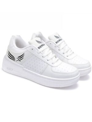 Bersache Men Casual Shoes White Men's Lifestyle Shoes