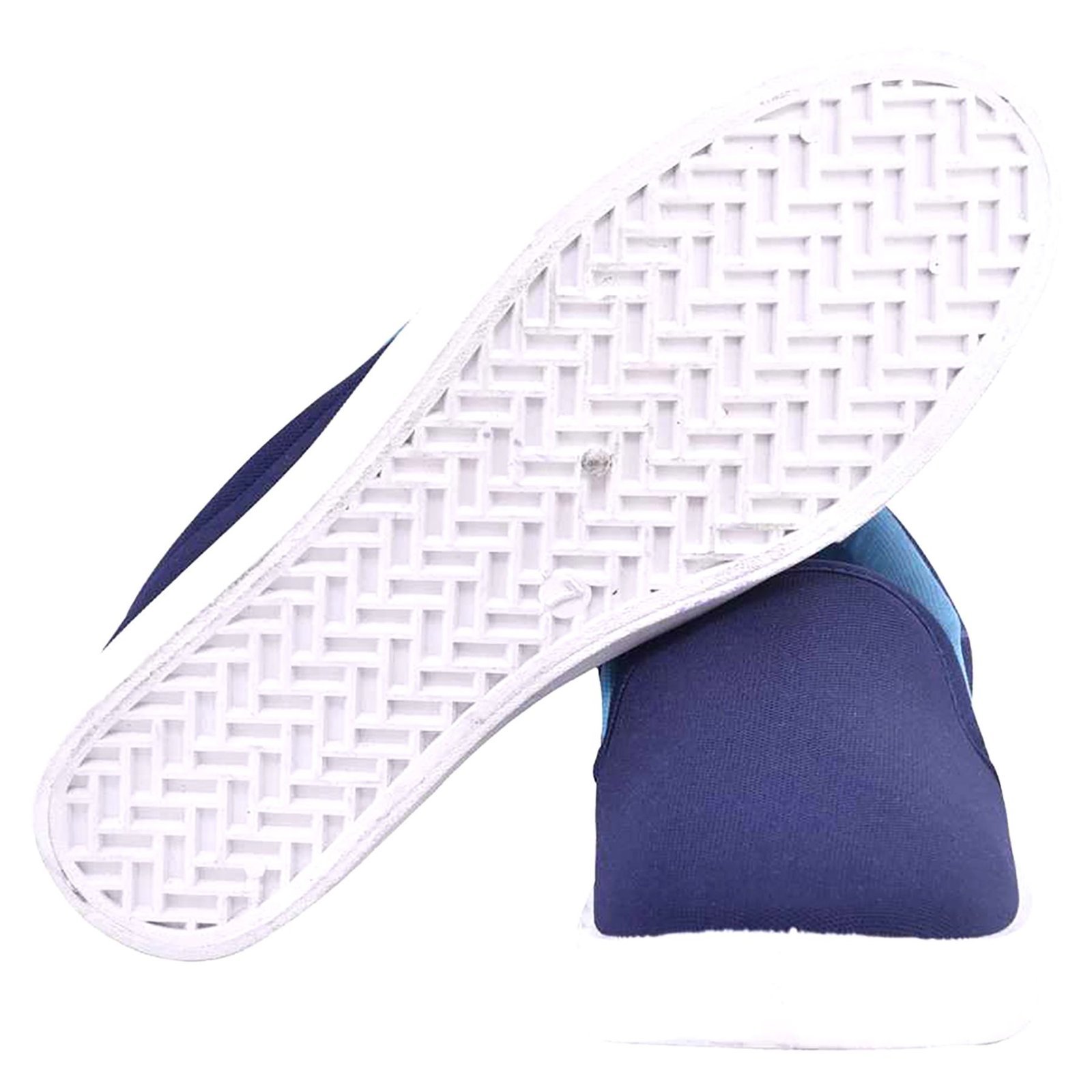 Bruton Casual Shoes for Men Blue Men's Slip-on Shoes - Image 3