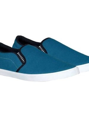 Bruton Casual Shoes for Men Light Blue Men's Slip-on Shoes