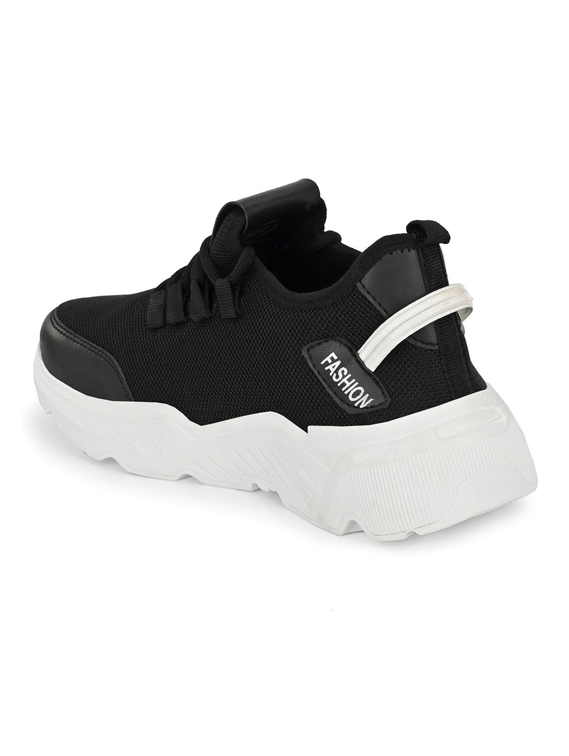bucik black bck7040 lightweight comfort summer trendy premium stylish sneakers for men - Image 3