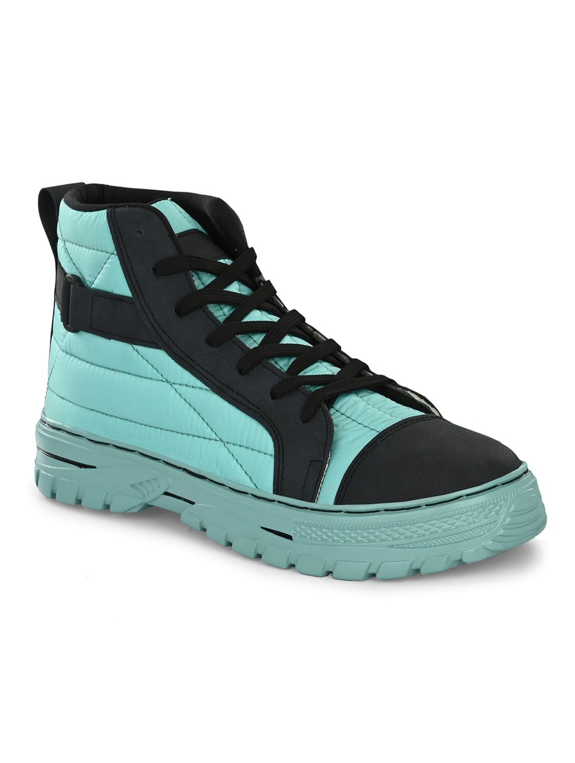 bucik green bck4027 lightweight comfort summer trendy premium stylish high tops for men - Image 2