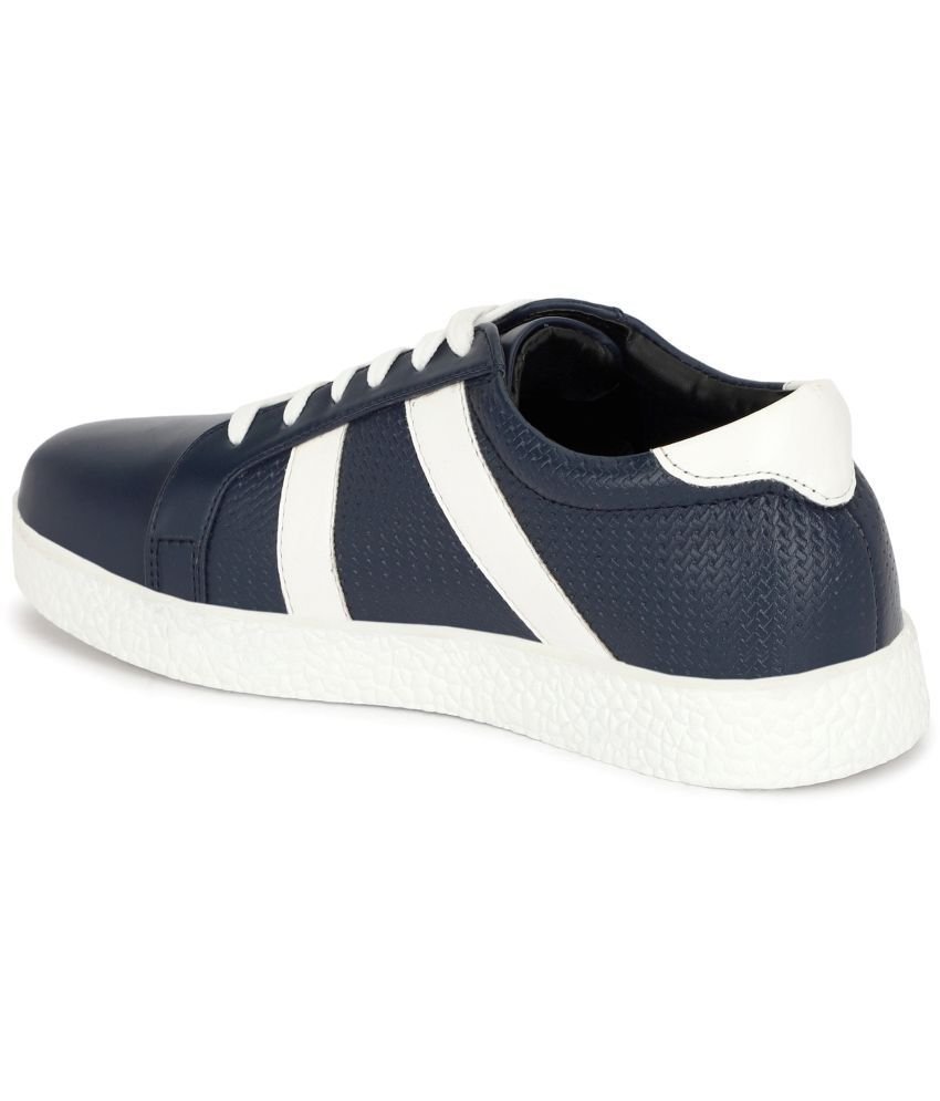 Buxton - Blue Men's Sneakers - Image 3