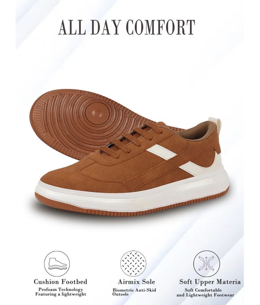 Fausto Tan Men's Sneakers - Image 2