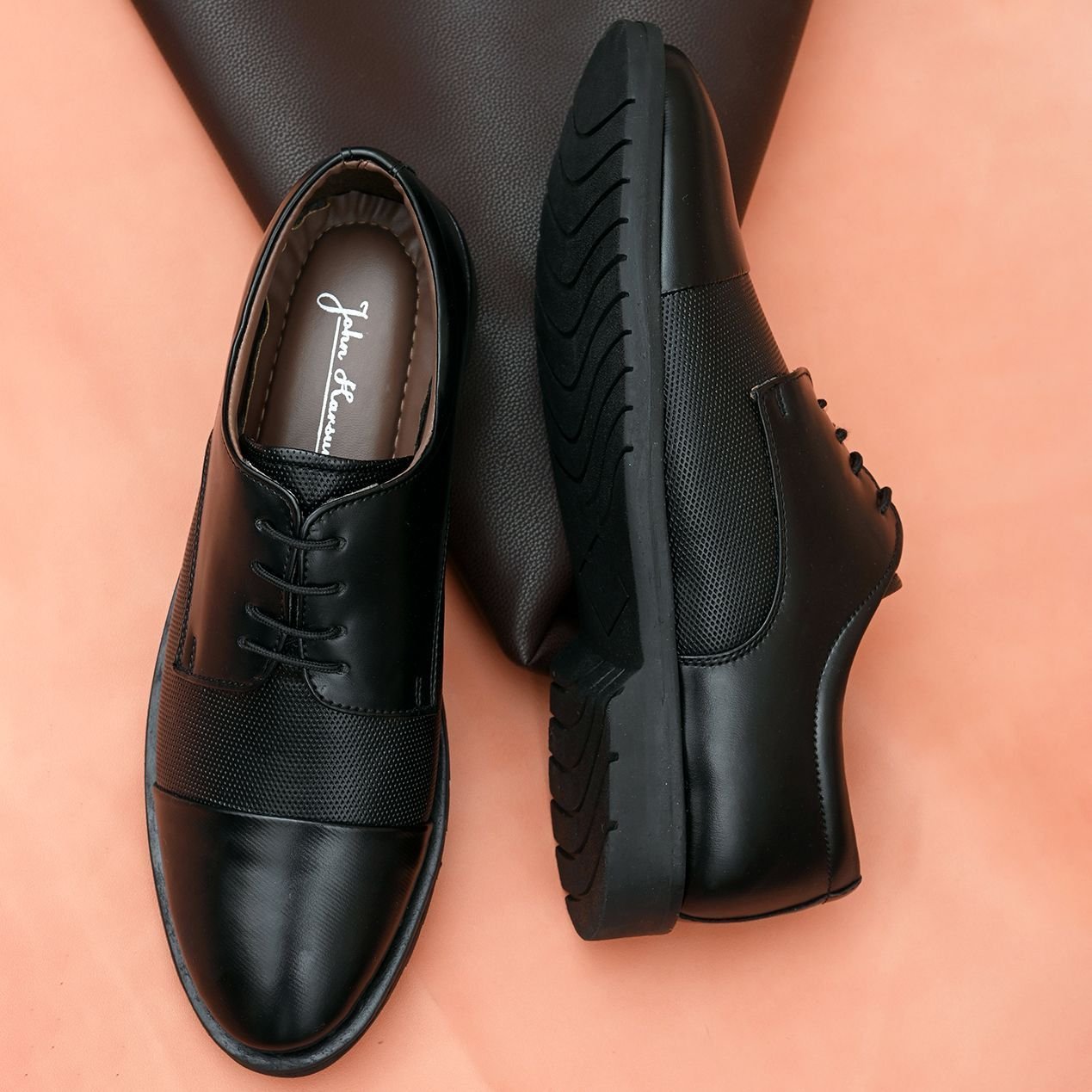 John Karsun - Black Men's Formal Shoes