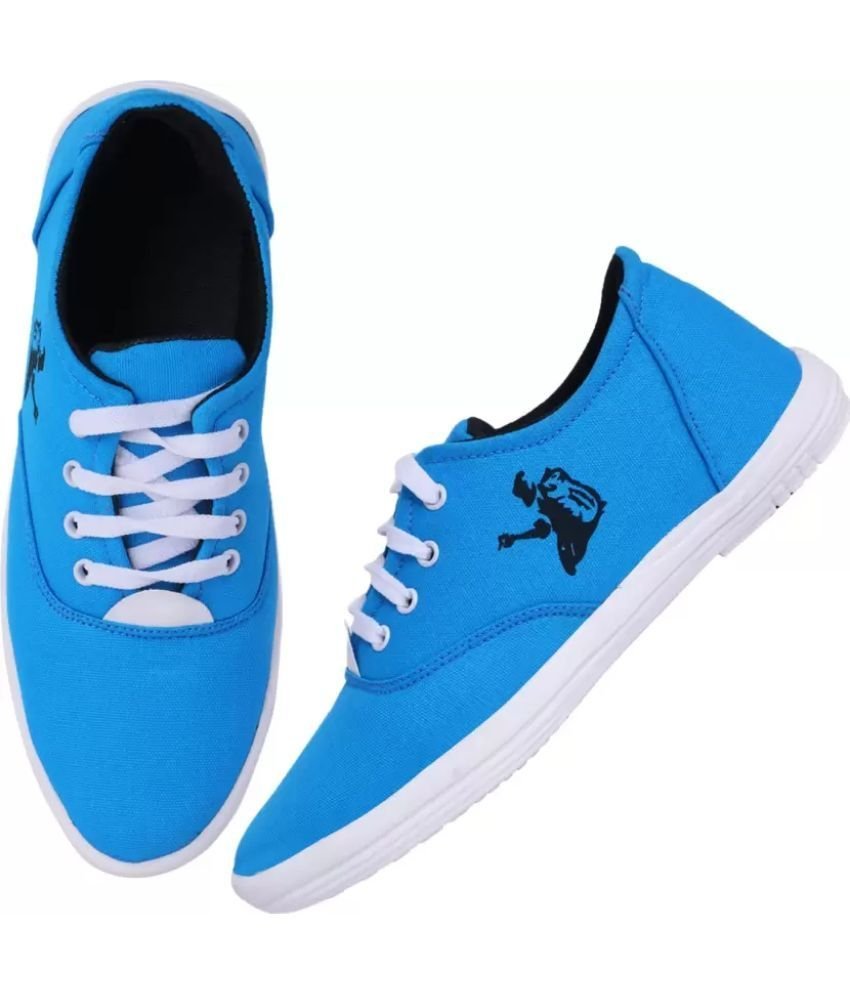 Kzaara Blue Men's Slip-on Shoes