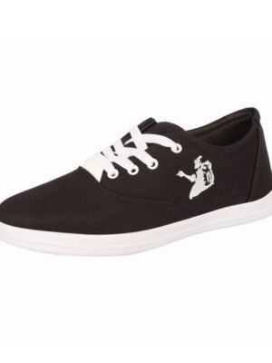 Kzaara Lifestyle Black Casual Shoes
