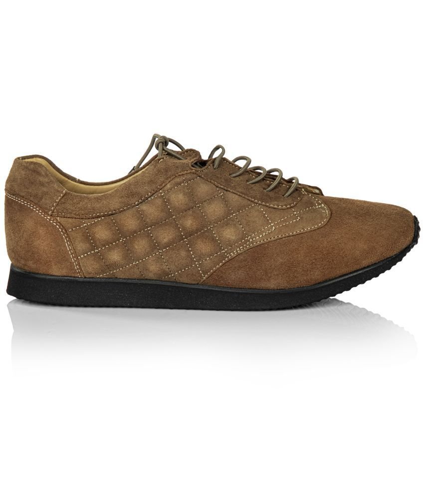 LA MARCA Beige Men's Lifestyle Shoes - Image 3