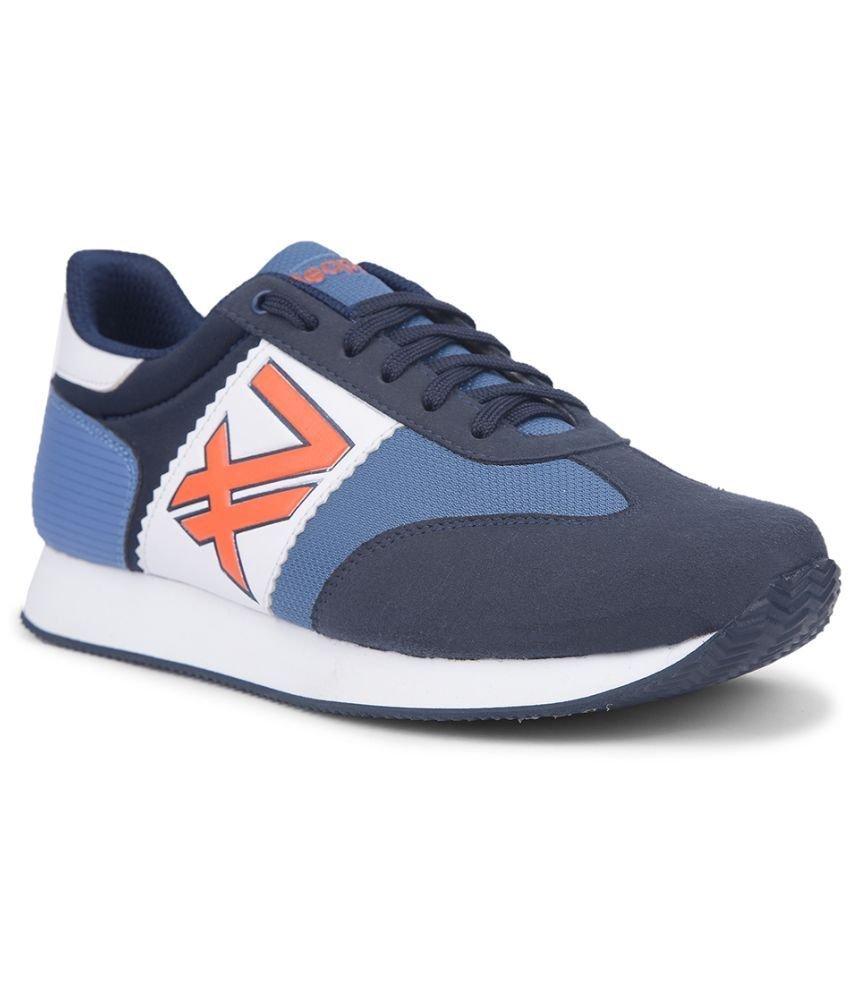 Liberty Men Casual Lacing Sneakers Navy Men's Sneakers