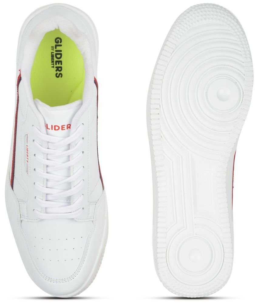 Liberty - White Men's Sneakers - Image 3