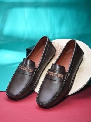 Mast & Harbour Men Round Toe Slip On Loafers