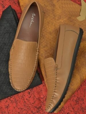 Mast & Harbour Men Tan Loafers