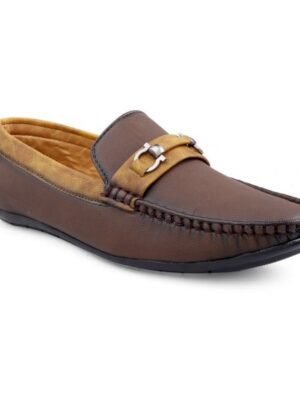 Shozie Brown Men's Slip-on Shoes