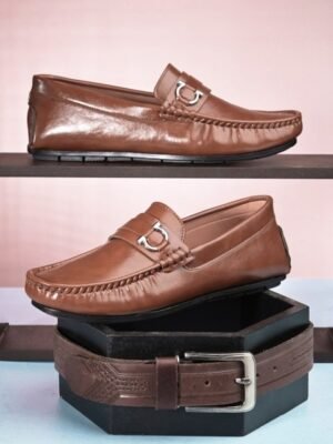 The Roadster Co. Men Lightweight Horsebit Loafers