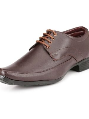 vitoria - Brown Men's Derby Formal Shoes