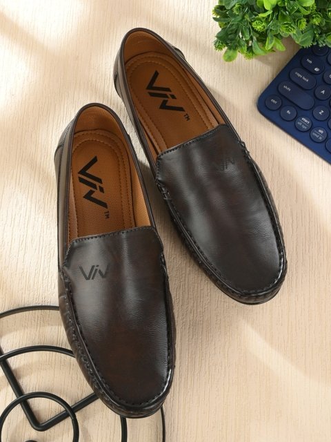 VIV Men Round Toe Loafers