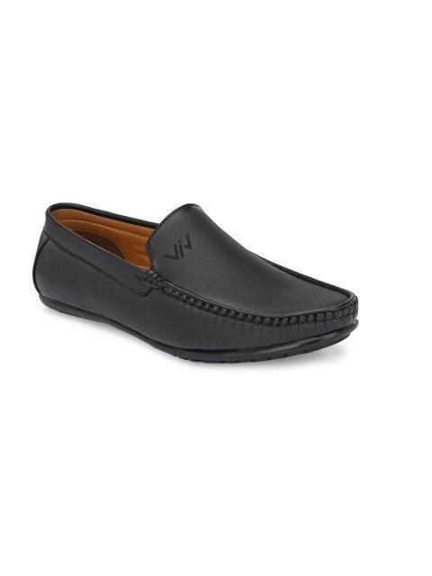 VIV Men Round Toe Slip-On Loafers