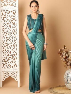 Grancy Ready to Wear Leheriya Saree