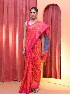 Saranee Woven Design Zari Art Silk Banarasi Saree