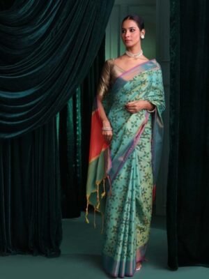 Saranee Zari Banarasi Saree